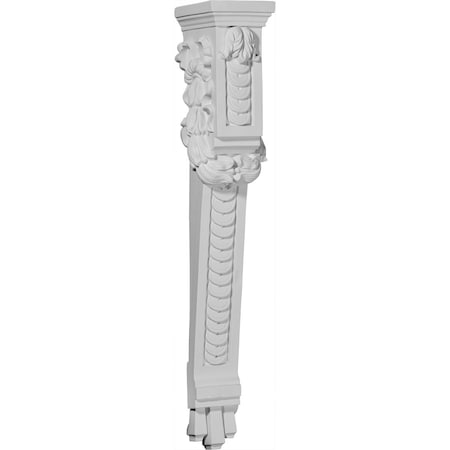 Ekena Millwork 3 7/8"W x 5 1/4"D x 27"H Odessa Extra Large Corbel COR03X05X27OD